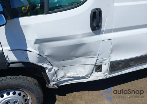 2025 Ram Promaster 2500 Tradesman High Roof 159 Wb W/Pass Seat z USA, uszkodzony, nr VIN 3C6LRVDGXSE504578